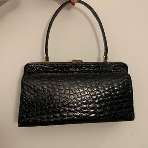 Vintage Bonwit Teller Alligator Purse